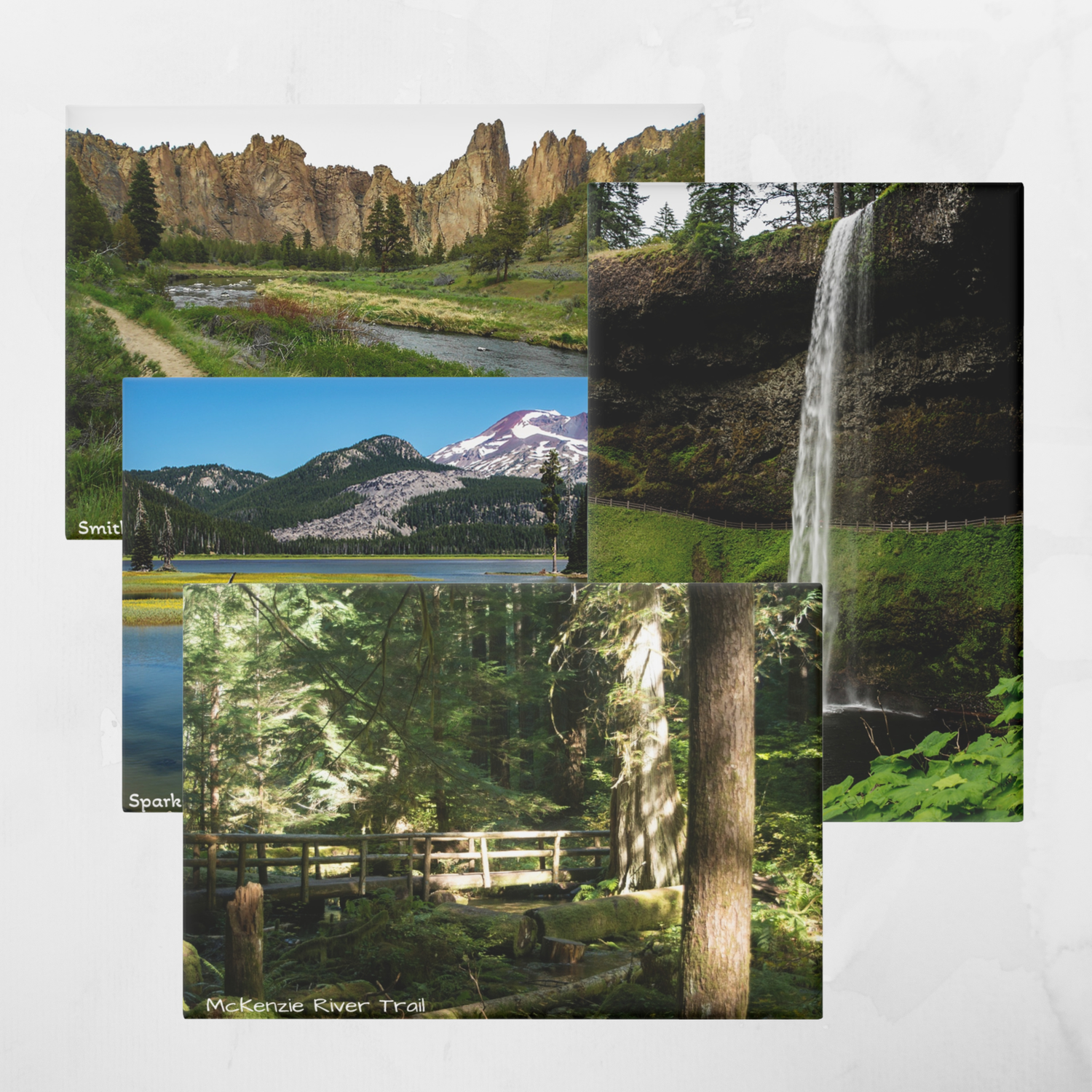 Collection of Scenic Landscape Magnets