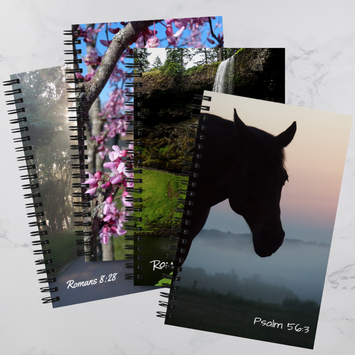 Scenic Spiral Notebooks