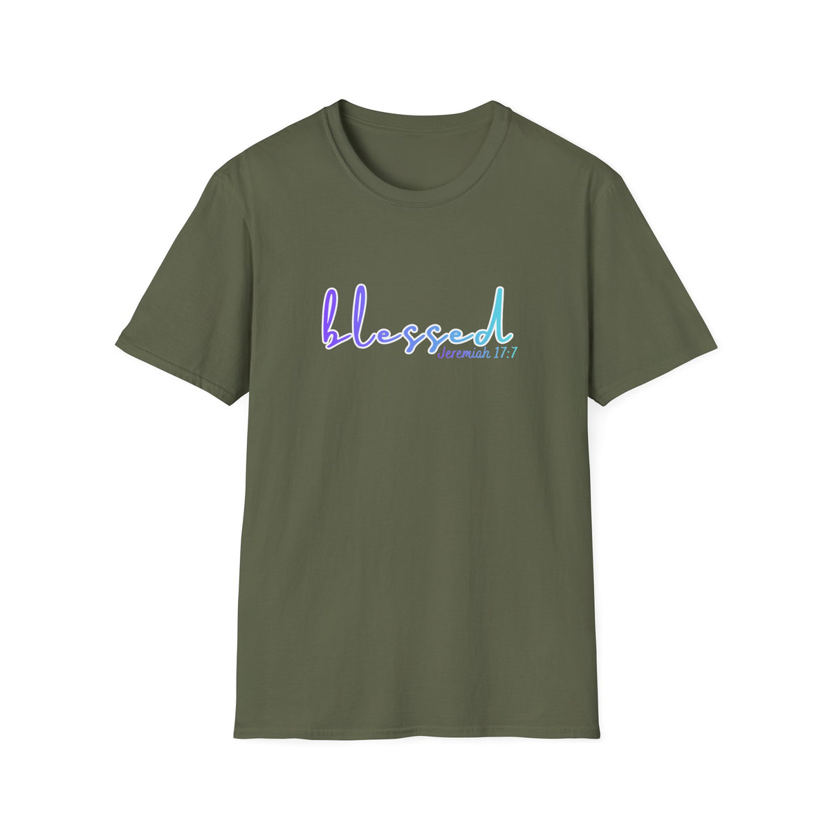 Soft Style T-Shirt | Blessed | Identity Apparel