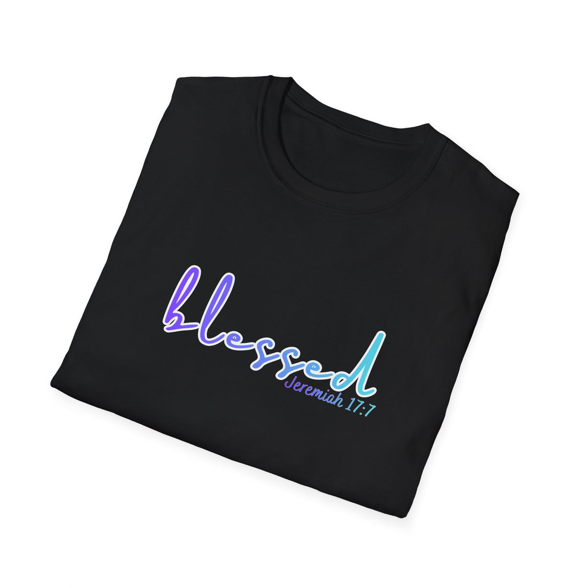Soft Style T-Shirt | Blessed | Identity Apparel