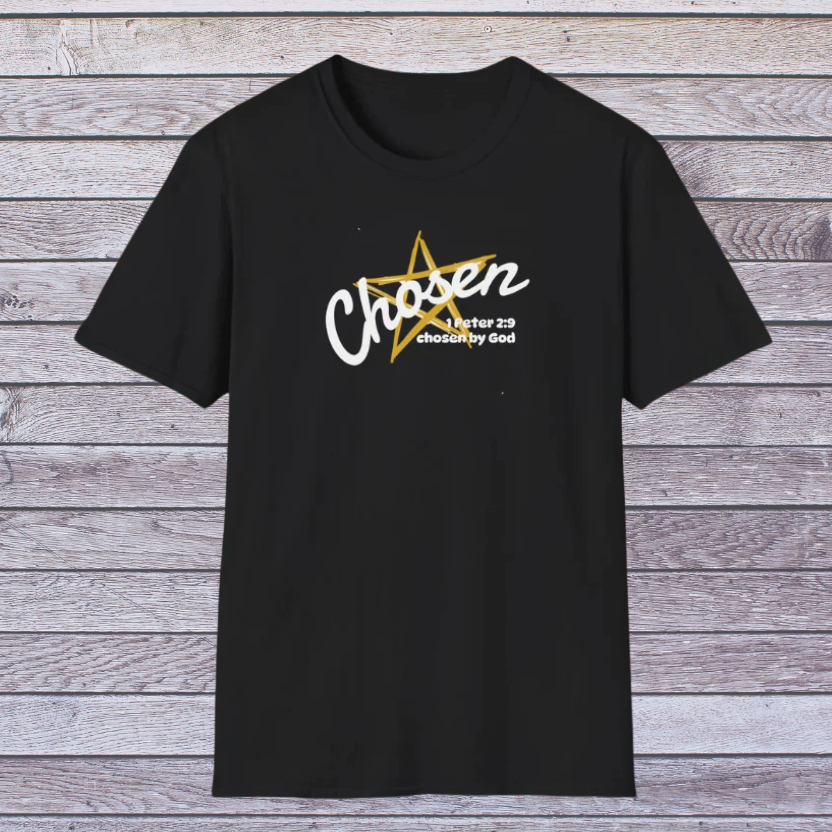 Chosen | Adult Unisex Softstyle Christian T-Shirt