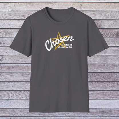 Chosen | Adult Unisex Softstyle Christian T-Shirt