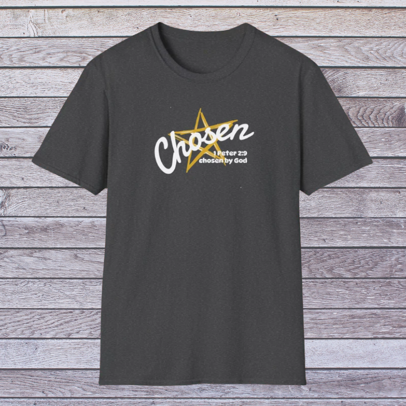 Chosen | Adult Unisex Softstyle Christian T-Shirt