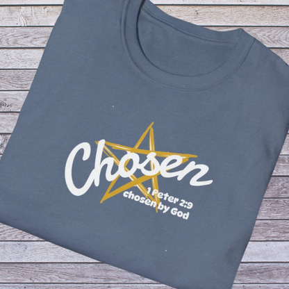 Chosen | Adult Unisex Softstyle Christian T-Shirt