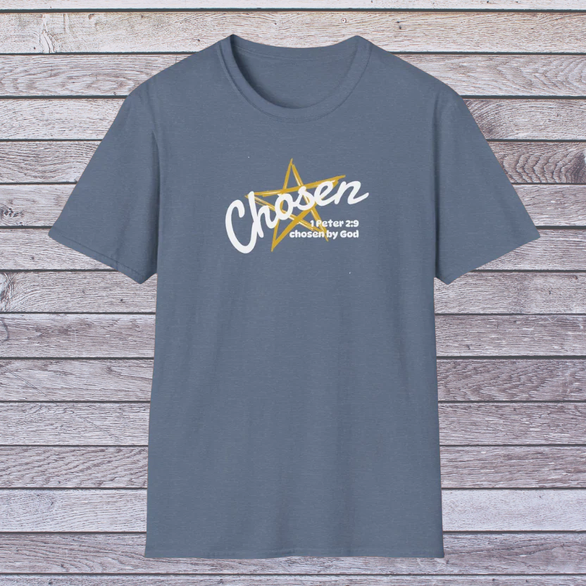 Chosen | Adult Unisex Softstyle Christian T-Shirt