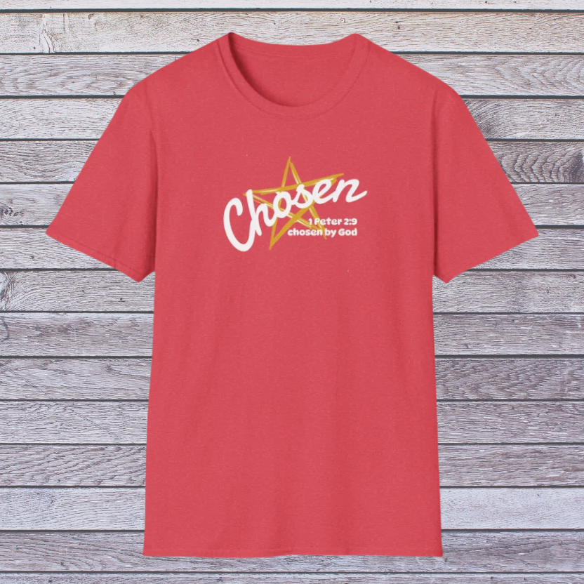 Chosen | Adult Unisex Softstyle Christian T-Shirt