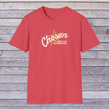 Chosen | Adult Unisex Softstyle Christian T-Shirt
