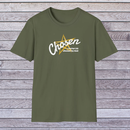 Chosen | Adult Unisex Softstyle Christian T-Shirt