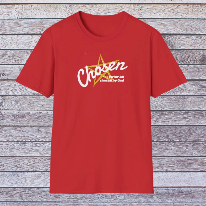 Chosen | Adult Unisex Softstyle Christian T-Shirt