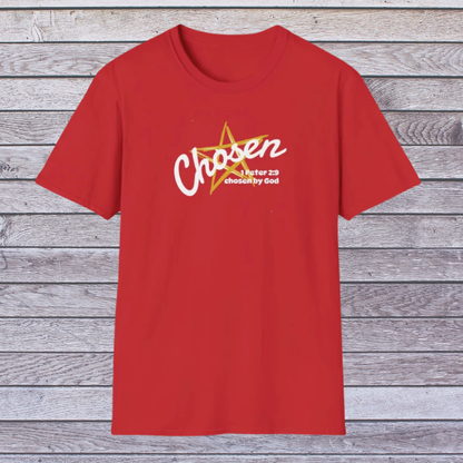 Chosen | Adult Unisex Softstyle Christian T-Shirt