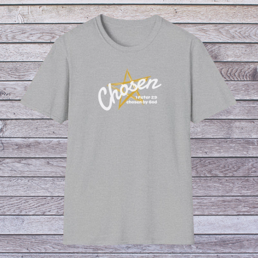 Chosen | Adult Unisex Softstyle Christian T-Shirt