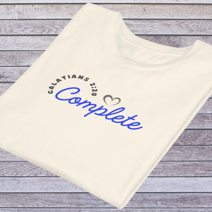 Complete in Christ | Youth Christian T-Shirt