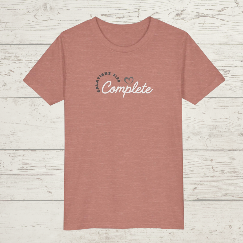 Complete in Christ | Youth Christian T-Shirt