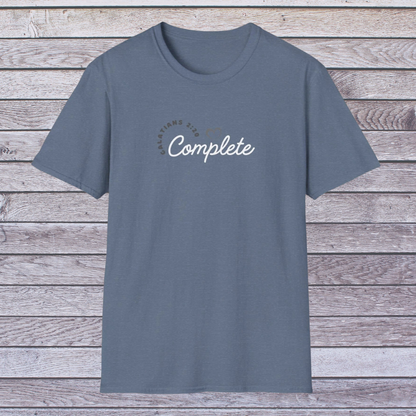 Complete in Christ | Adult Unisex Soft Style Christian T-Shirt
