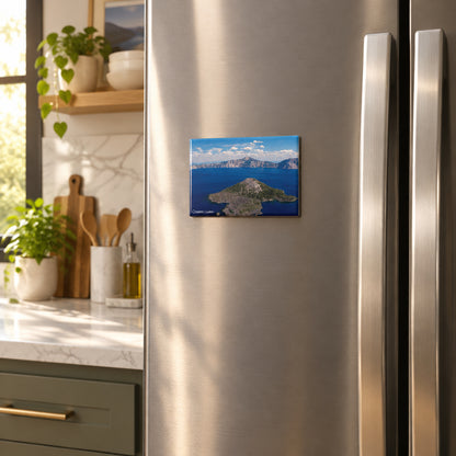 Crater Lake National Park | Rectangle magnet | Oregon Souvenir