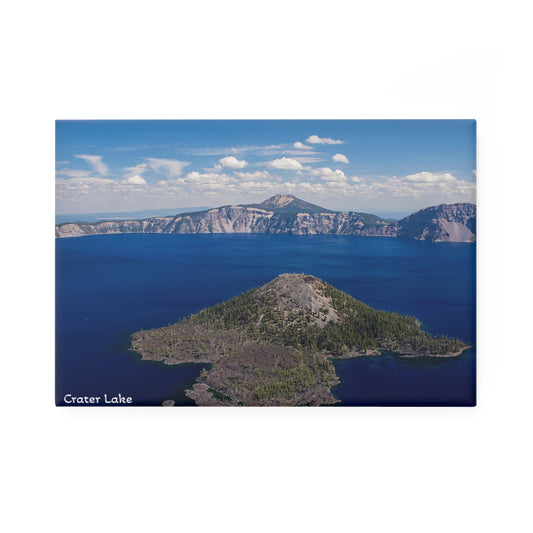 Crater Lake National Park | Rectangle magnet | Oregon Souvenir