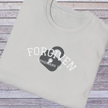 Forgiven | Adult Unisex Soft Style Christian T-Shirt