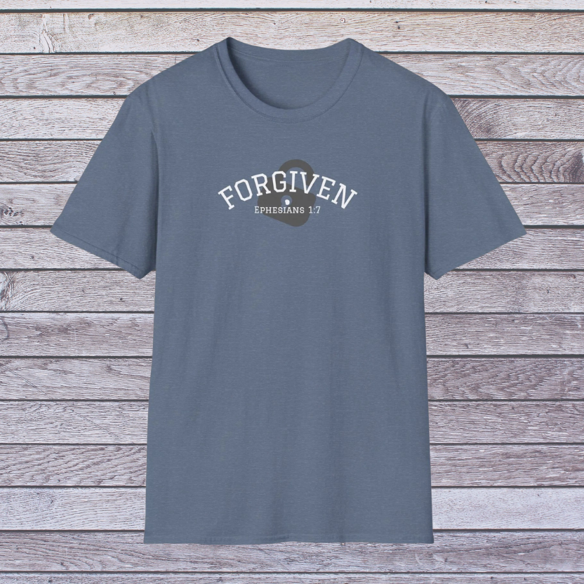 Forgiven | Adult Unisex Soft Style Christian T-Shirt