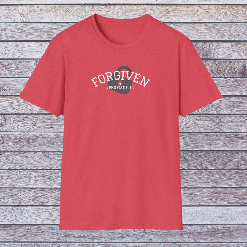 Forgiven | Adult Unisex Soft Style Christian T-Shirt