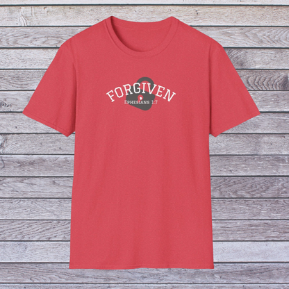 Forgiven | Adult Unisex Soft Style Christian T-Shirt