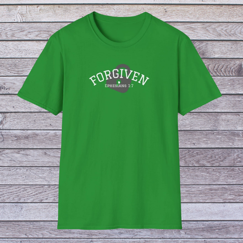 Forgiven | Adult Unisex Soft Style Christian T-Shirt