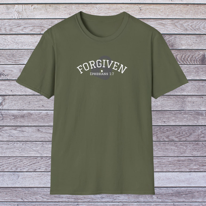 Forgiven | Adult Unisex Soft Style Christian T-Shirt