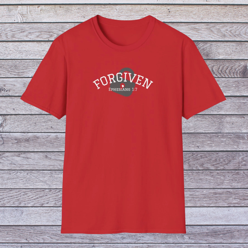 Forgiven | Adult Unisex Soft Style Christian T-Shirt