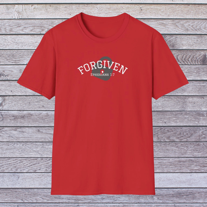 Forgiven | Adult Unisex Soft Style Christian T-Shirt