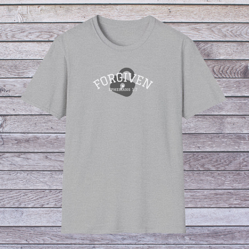 Forgiven | Adult Unisex Soft Style Christian T-Shirt
