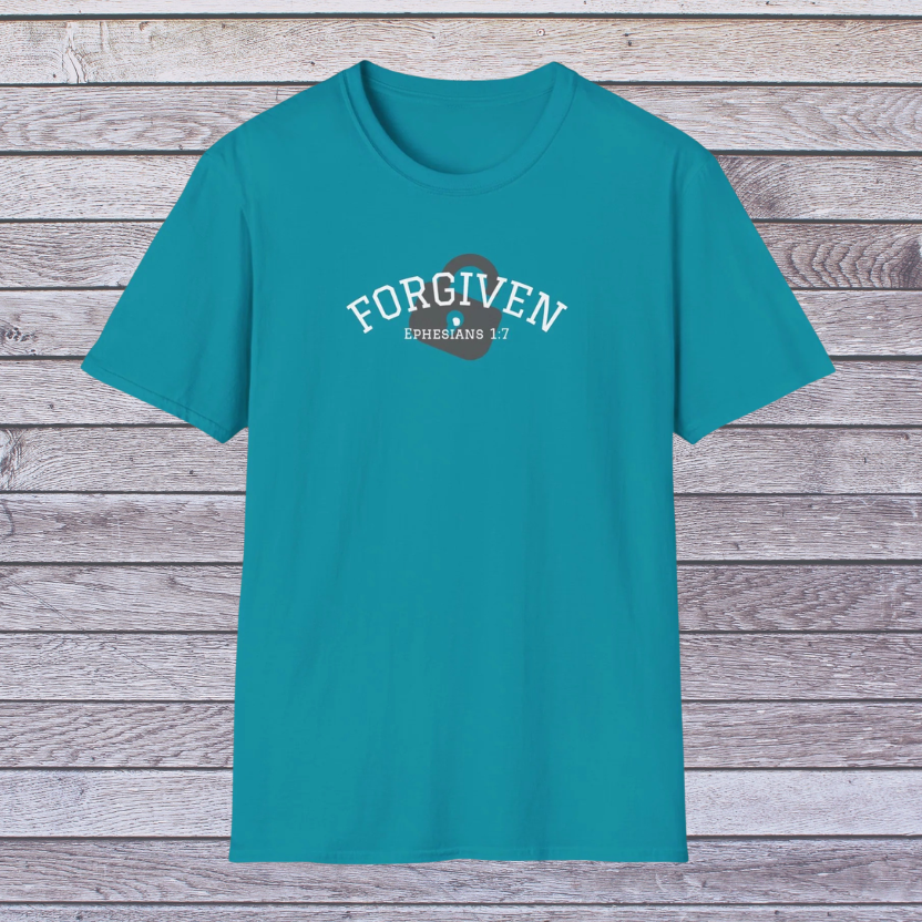 Forgiven | Adult Unisex Soft Style Christian T-Shirt