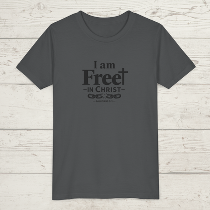 Free in Christ | Youth Christian T-Shirt
