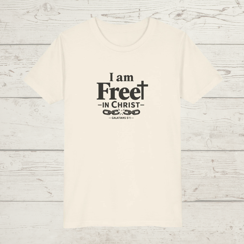 Free in Christ | Youth Christian T-Shirt