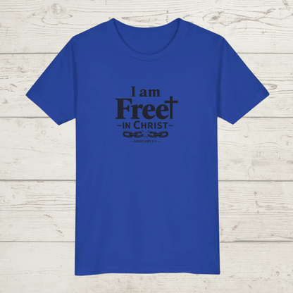 Free in Christ | Youth Christian T-Shirt