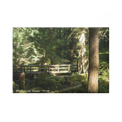 McKenzie River Trail | Rectangle magnet | Oregon Souvenir