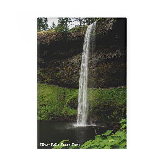 Silver Falls State Park | Rectangle magnet | Oregon Souvenir
