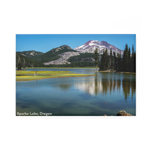Sparks Lake | Rectangle magnet | Oregon Souvenir