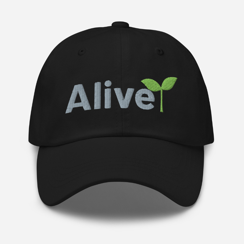 Alive in Christ | Embroidered Christian Dad Cap