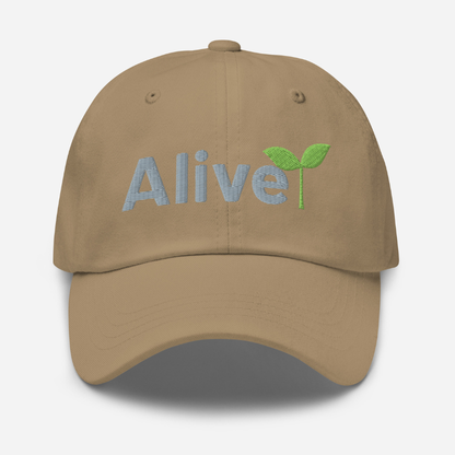 Alive in Christ | Embroidered Christian Dad Cap