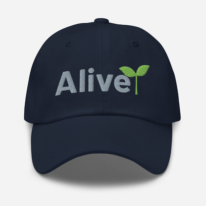 Alive in Christ | Embroidered Christian Dad Cap