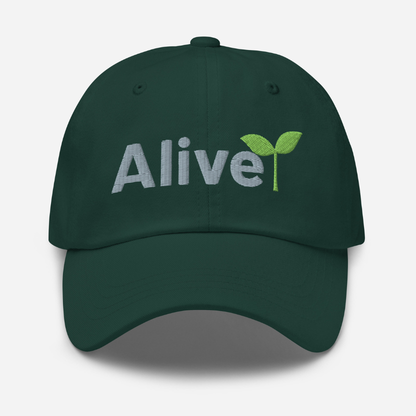 Alive in Christ | Embroidered Christian Dad Cap