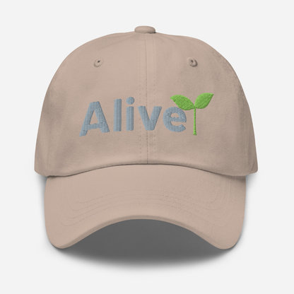 Alive in Christ | Embroidered Christian Dad Cap
