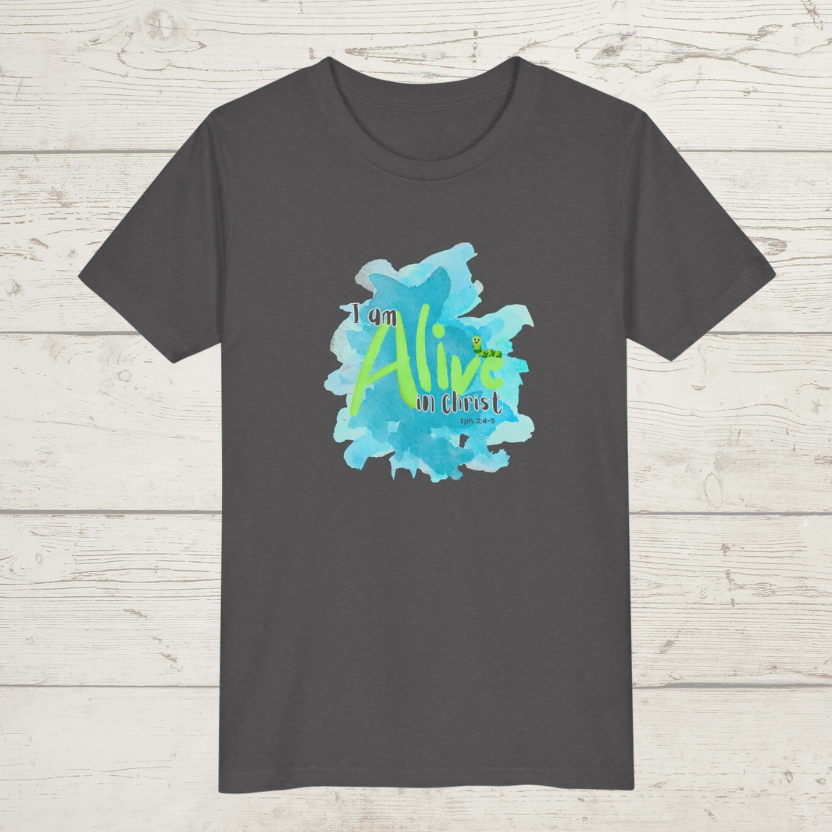 Alive in Christ | Youth Christian T-Shirt