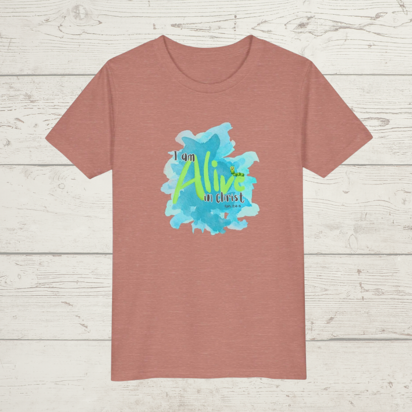 Alive in Christ | Youth Christian T-Shirt
