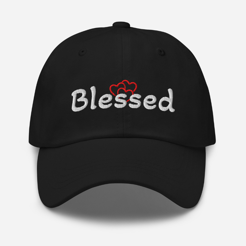 Blessed | Embroidered Christian Dad Cap