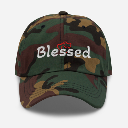 Blessed | Embroidered Christian Dad Cap