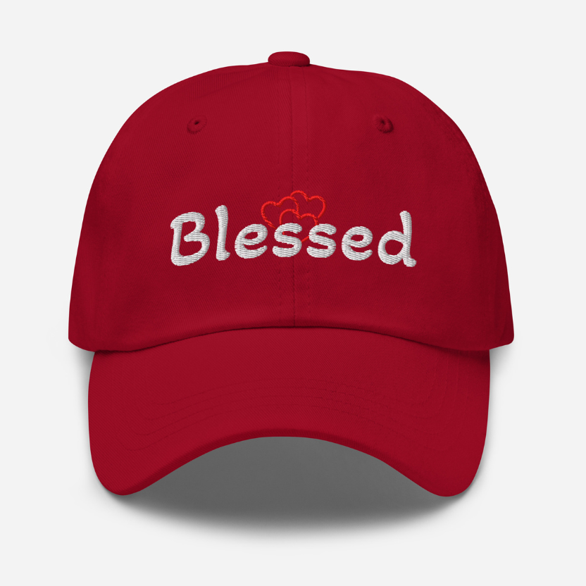 Blessed | Embroidered Christian Dad Cap
