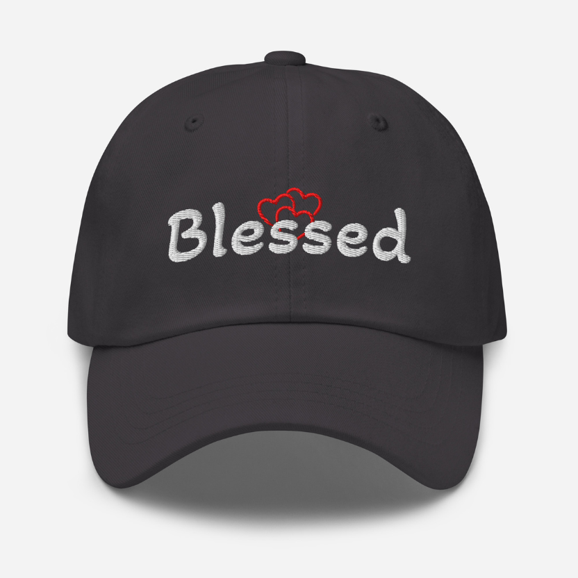 Blessed | Embroidered Christian Dad Cap