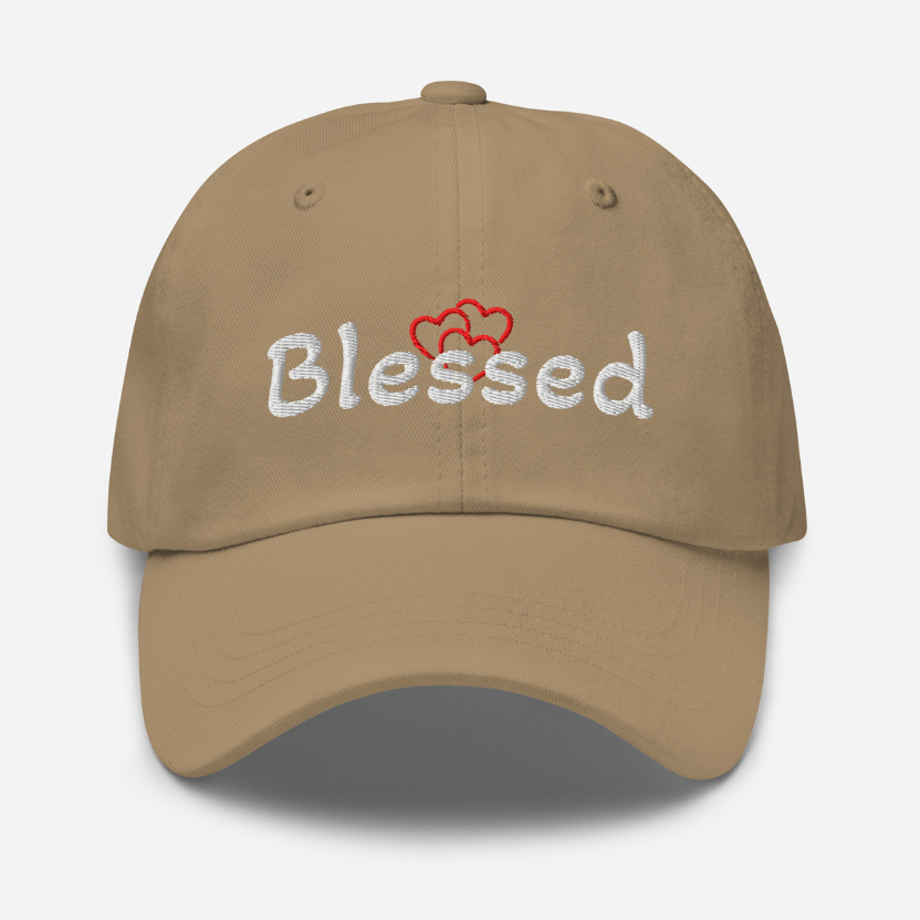 Blessed | Embroidered Christian Dad Cap