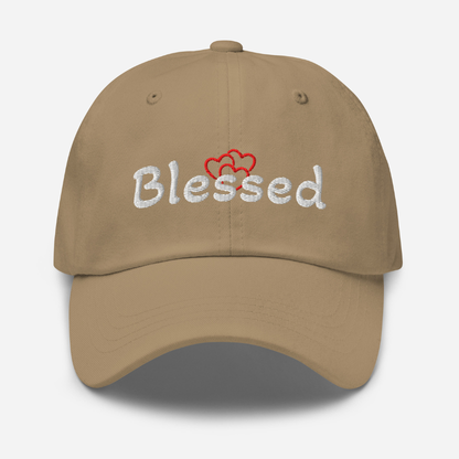 Blessed | Embroidered Christian Dad Cap