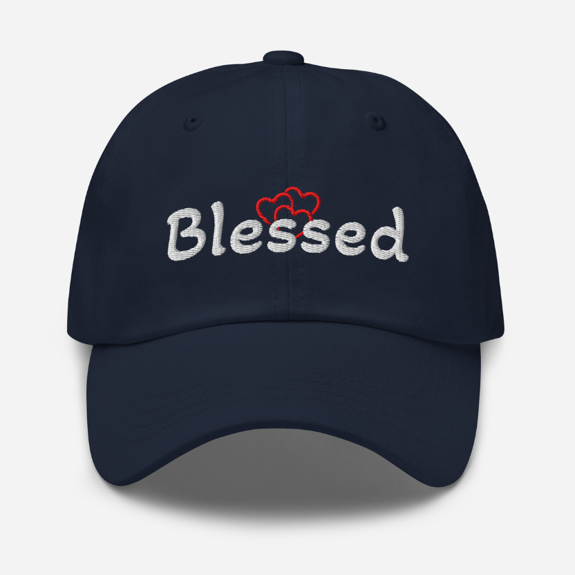 Blessed | Embroidered Christian Dad Cap